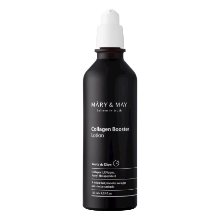 Mary&May - Kollagen Booster Lotion - Kollagen Anti-Falten-Emulsion - 120ml