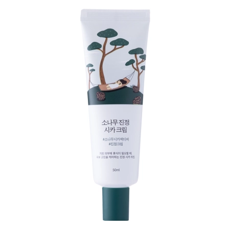 Round Lab - Pine Calming Cica Cream - Feuchtigkeitsspendende und nährende Creme - 50ml
