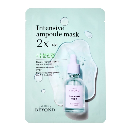 BEYOND - Intensive Ampoule Mask 2X - Cica - Beruhigende Tuchmaske für das Gesicht - 1 Stk./25ml