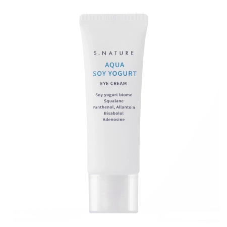 S.Nature - Aqua Soy Yogurt Eye Cream - Feuchtigkeitsspendende Augencreme - 25g