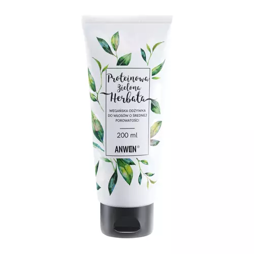 Anwen - Protein Green Tea - Vegane Spülung für Haare mit mittlerer Porosität - 200ml