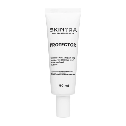 SkinTra - Protector - Nährende Sonnenschutzcreme SPF 50+/PA++++, IR, BLUE LIGHT - 50ml