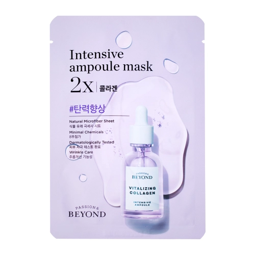 BEYOND - Intensive Ampoule Mask 2X - Collagen - Straffende Tuchmaske - 1 Stk/25ml