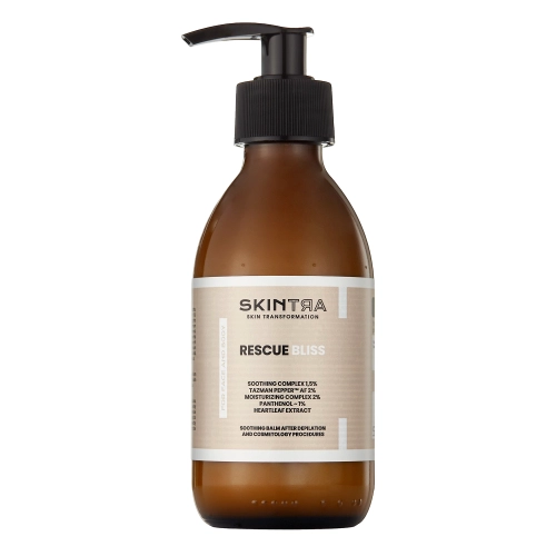 SkinTra - Rescue Bliss - Balsam nach Enthaarung und kosmetologischen Behandlungen für Gesicht und Körper - 200ml