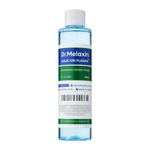 Dr.Melaxin - Aqua Ion Plasma Watery Toner - Feuchtigkeitsspendendes und stärkendes Gesichtswasser für das Gesicht - 200ml