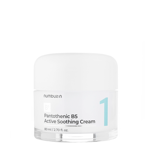 Numbuzin - No.1 Pantothenic B5 Active Soothing Cream - Lindernde Gesichtscreme 80ml