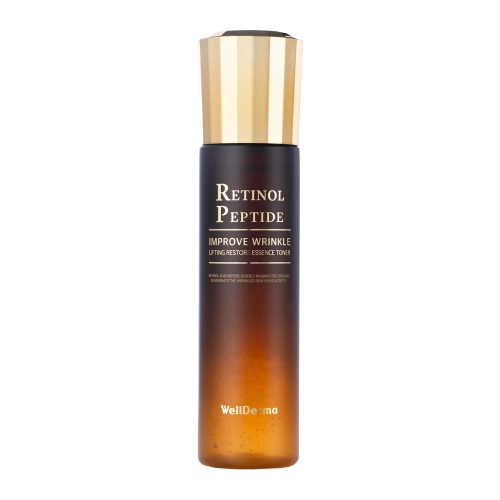 WellDerma - Retinol Peptide Lifting Restore Essence Toner - Straffende Gesichtswasser-Essenz - 150ml