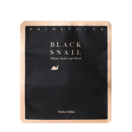 Holika Holika - Prime Youth Black Snail Repair Hydro Gel Mask - Tuchmaske mit Schneckenschleim - 25g