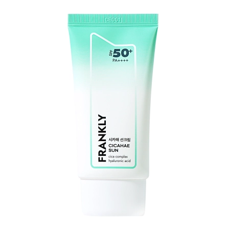 Frankly - Cicahae Sun SPF50+/PA++++ - Lindernde Gesichtscreme mit Sonnenschutz - 50ml
