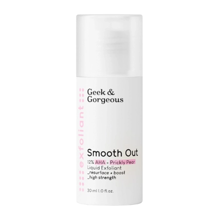 Geek & Gorgeous - Smooth Out - Starkes Peeling mit 12 % Glykol- und Milchsäure - 30 ml
