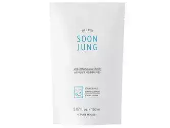 Etude House - Soon Jung pH 6,5 Whip Cleanser (Refill) - Reinigender Gesichtsschaum - 150ml