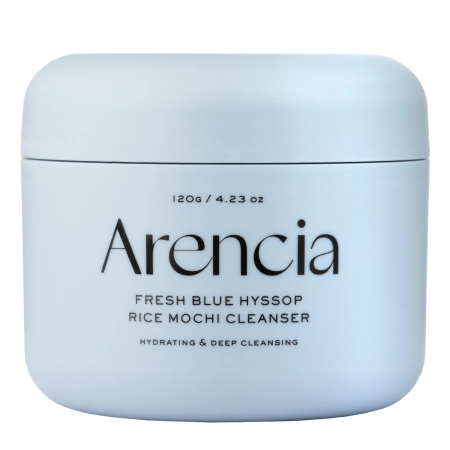 Arencia - Fresh Blue Hyssop Rice Mochi Cleanser - Feuchtigkeitsspendende Gesichtsreinigungspaste - 120g