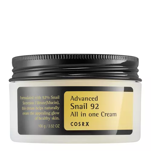 COSRX - Advanced Snail 92 All in One Creme - Multi-Tasking Schneckenschleim-Creme -100g