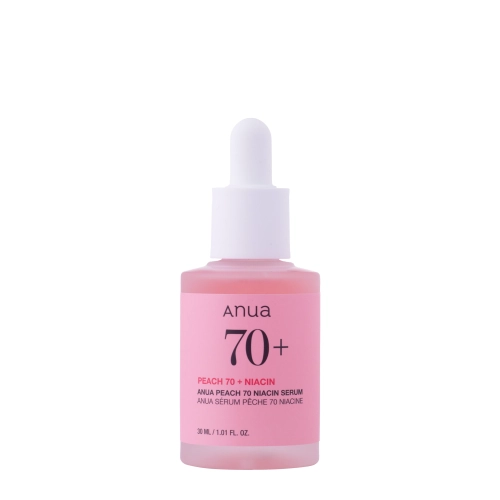 Anua - Peach 70 Niacin Serum - Aufhellendes Serum mit 70% Pfirsichwasser- 30ml