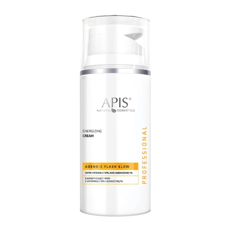Apis - Adeno C Flash Glow - Energisierende Gesichtscreme mit Vitamin C 10% und Adenosin 1% - 100ml