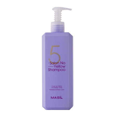 Masil - 5 Salon No Yellow Shampoo - Tönendes Shampoo - 500ml