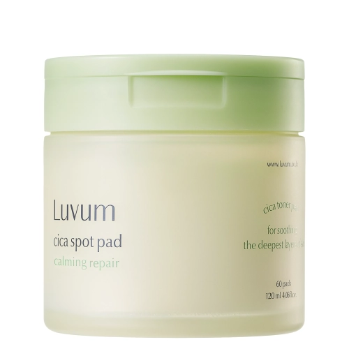 Luvum - Calming Repair Cica Spot Pad - Lindernde Gesichtspads - 60 Stück/120 ml