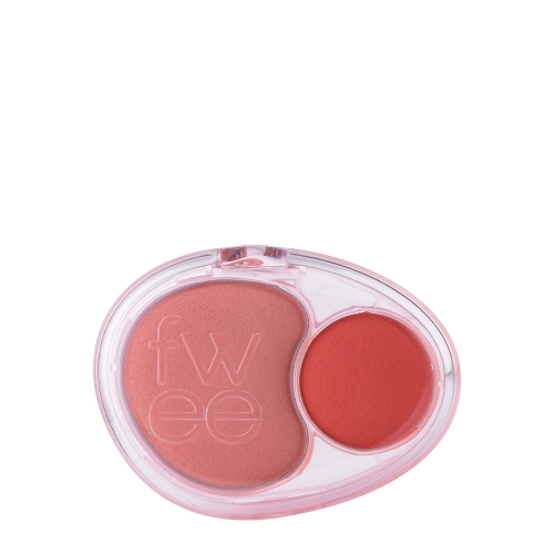 Fwee - Mellow Dual Blusher - Doppelter Rouge - CR02 Baby Smile - 7.2g