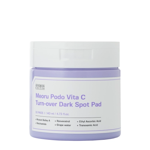Sungboon Editor - Meoru Podo VitaC Dark Spot Pad - Aufhellende Gesichtspads - 60pcs/140ml
