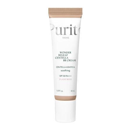 Purito Seoul - Wonder Releaf Centella BB Cream SPF 30 PA+++ #21 Light Beige - BB Creme mit Centella Asiatica - 30ml