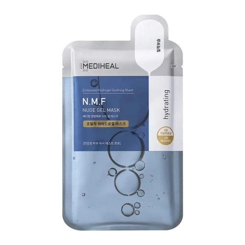 Mediheal - N.M.F Nude Gel Mask - Hydrogel Feuchtigkeitsspendende Gesichtsmaske - 1 Stück/30ml