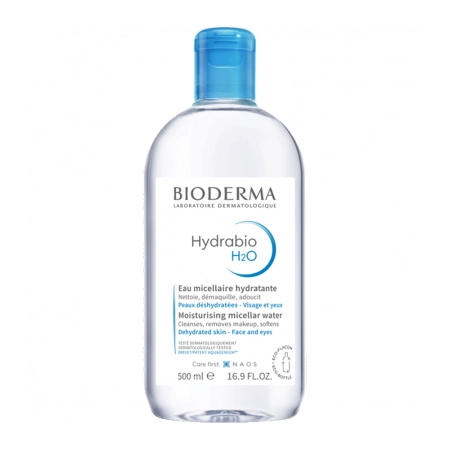 Bioderma - Hydrabio H2O - Mizellare Lotion für feuchtigkeitsarme Haut - 500ml