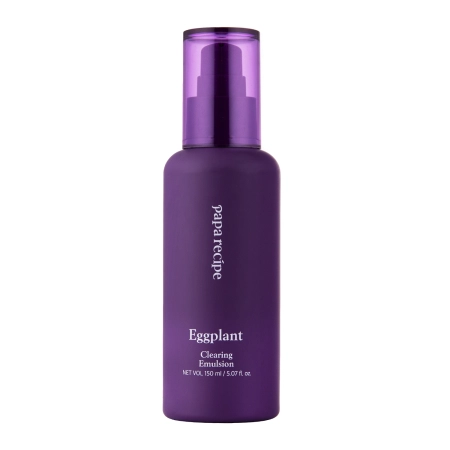 Papa Recipe - Eggplant Clearing Emulsion - Feuchtigkeitsspendende und glättende Gesichtsemulsion - 150ml
