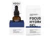 Veoli Botanica - Focus Hydration Gel - Ultra-Feuchtigkeitsspendendes Gel-Serum mit dreifacher Hyaluronsäure und Schwarztee-Ferment Kombuchka - 30ml