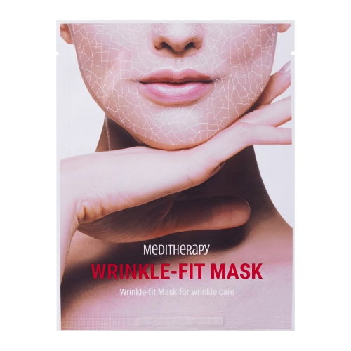 Meditherapy - Wrinkle Fit Face Mask - Straffende und feuchtigkeitsspendende Tuchmaske - 1pc/18g