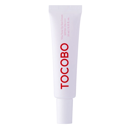 Tocobo - Vita Tone Up Sun Cream SPF50+ PA++++ - Tonisierende Creme mit Filter - Miniatur - 10 ml 