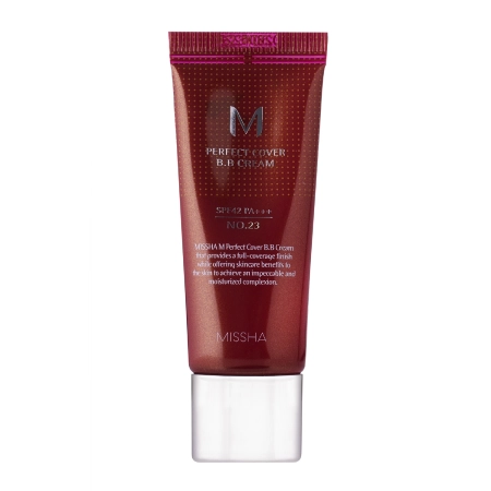 Missha - M Perfect Cover BB Cream SPF42/PA++ - Abdeckende BB-Creme - No.23 Natural Beige - 20ml