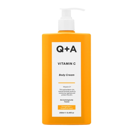 Q+A - Vitamin C Body Cream - Antioxidative Vitamin C Körperlotion - 250ml