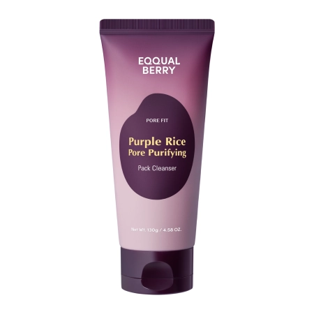 EQQUALBERRY - Purple Rice Pore Purifying Pack Cleanser - Reinigende Gesichtsreinigungspaste - 130g