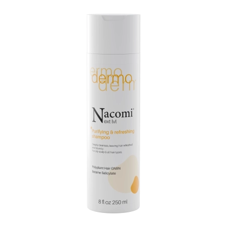 Nacomi - Dermo - Shampoo für das Haar - Reinigend & Erfrischend - 250ml