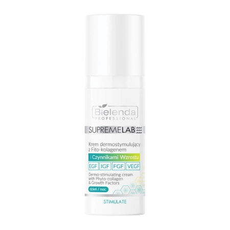 Bielenda Professional - Supremelab - Dermostimulierende Creme mit Phyto-Collagen und Wachstumsfaktoren - 50ml