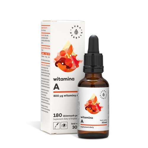 Aura Herbals - Vitamin A - Tropfen - 30ml