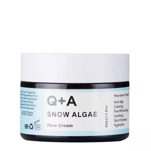 Q+A - Snow Algae Intensive Face Cream - Gesichtscreme mit Schneealgen - 50g