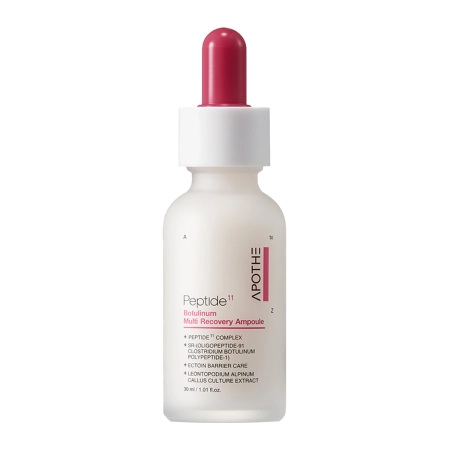 APOTHE - Peptide Botulinum Multi Recovery Ampoule - Revitalisierende Gesichtsampulle mit Peptiden - 30ml