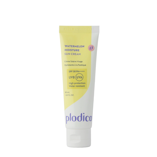 Plodica - Watermelon Moisture Sun Cream SPF30+ PA++++ - feuchtigkeitsspendende Gesichtscreme mit Filter - 50ml