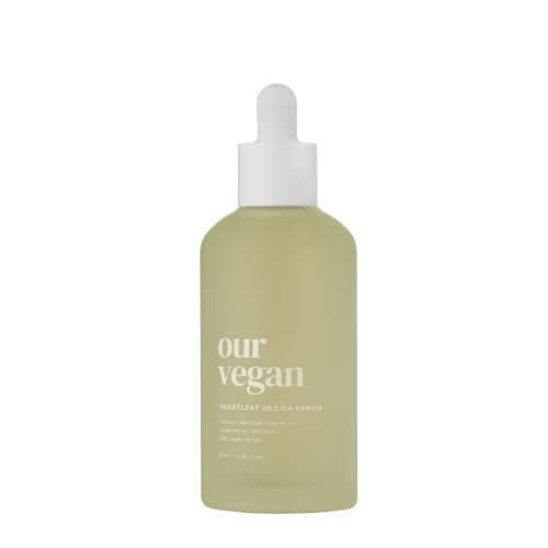 Ma:nyo - Our Vegan Heartleaf 98 Cica Serum - Linderndes Houttuynia Cordata Serum - 100ml
