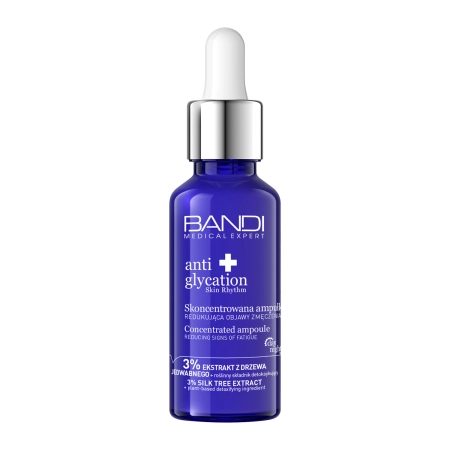 Bandi - Anti Glycation - Konzentriertes Ampulle zur Reduzierung von Anzeichen von Müdigkeit - 30ml