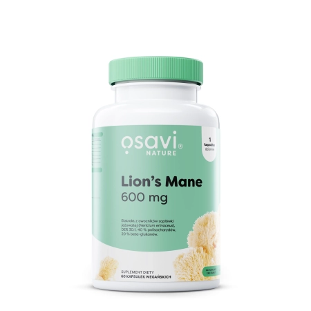 Osavi - Lion’s Mane 600mg - 60 Kapseln 
