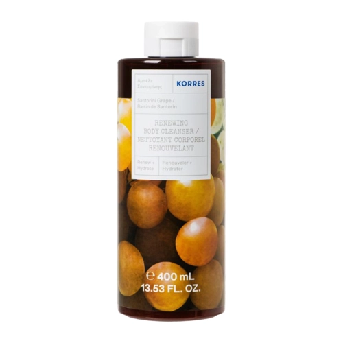 Korres - Santorini Grape Renewing Body Cleanser – Duschgel zur Körperreinigung – 400 ml