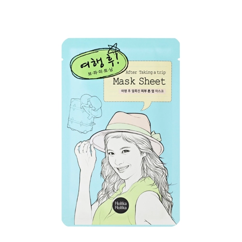 Holika Holika - After Mask Sheet - After Trip - Aufhellende und feuchtigkeitsspendende Tuchmaske - 30g