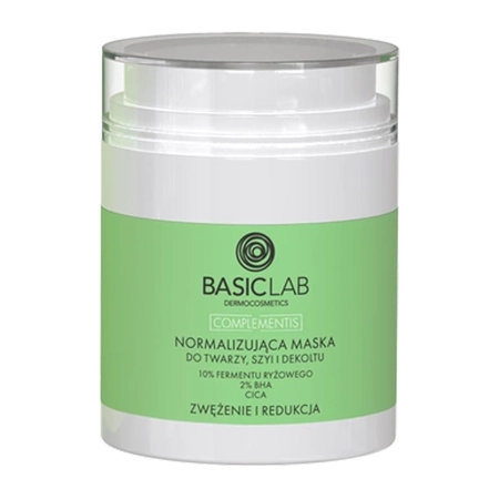 BasicLab - Complementis - Normalisierende Maske für Gesicht, Hals und Dekolleté - 50ml