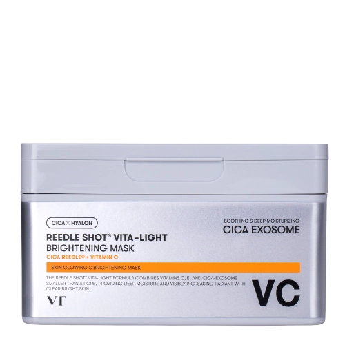 VT Cosmetics - Reedle Shot Vita-Light Brightening Mask - Aufhellende Tuchmasken - 320g/30Stk