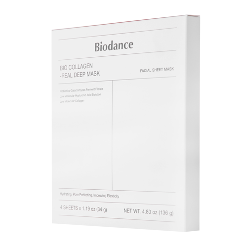 Biodance - Bio-Collagen Real Deep Mask Set - Set mit straffenden Kollagen-Gesichtsmasken - 4 Stück/34g