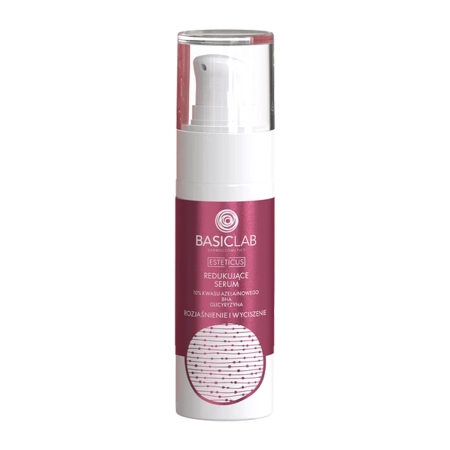 BasicLab - Esteticus - Reduzierendes Serum mit 10% Azelainsäure, BHA, Glycyrrhizin - 30ml 