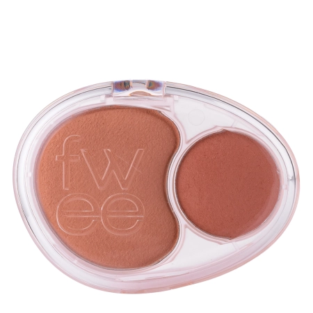 Fwee - Mellow Dual Blusher - Doppelter Rouge - ND02 Down Tempo - 7.2g