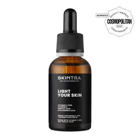 SkinTra - Light Your Skin - Serum mit Vitamin C 20% und Ferulasäure - 30ml